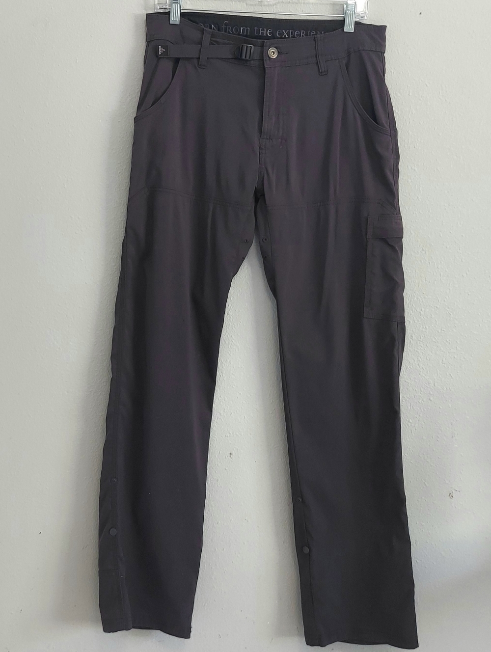Prana Breathe Dark Gray Men Hiking Pants 31W X 32L Gorpcore